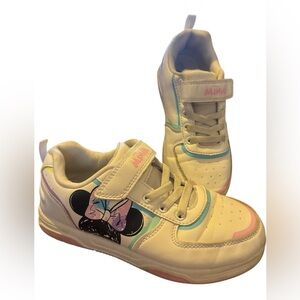 Disney Cream and Pink Sneakers for Kids